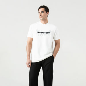 MUSTANG T-SHIRT MEN WHITE