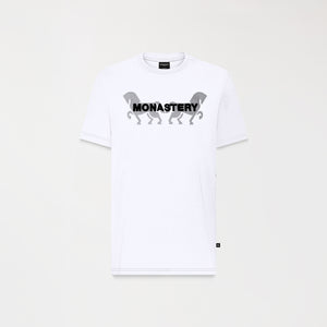 MUSTANG T-SHIRT MEN WHITE