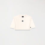 NAIA CROP TOP WOMEN WHITECAP GRAY