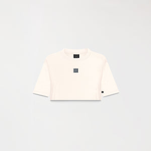 NAIA CROP TOP WOMEN WHITECAP GRAY