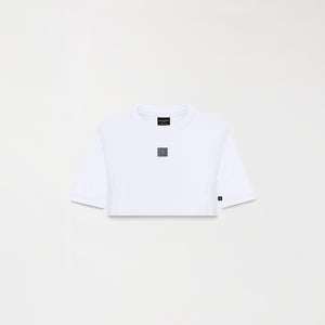 NAIA CROP TOP WOMEN WHITE