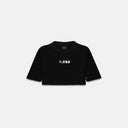 NASHI CROP TOP WOMEN BLACK