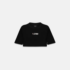 NASHI CROP TOP WOMEN BLACK