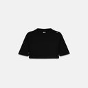 NASHI CROP TOP WOMEN BLACK