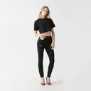 NATASHA CROP TOP WOMEN BLACK