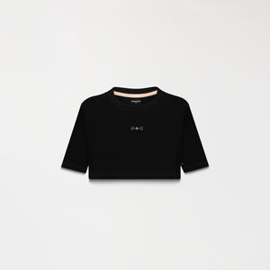 NATASHA CROP TOP WOMEN BLACK