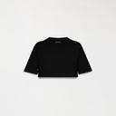 NICOLLE CROP TOP WOMEN BLACK