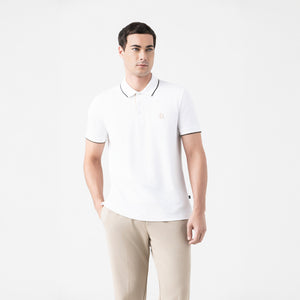 NOLAN POLO MEN WHITE