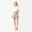 NOORA CROP TOP WOMEN WHITE ASPARAGUS
