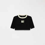 NOORA CROP TOP WOMEN BLACK