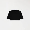 NOORA CROP TOP WOMEN BLACK