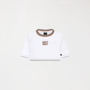 NOORA CROP TOP WOMEN WHITE