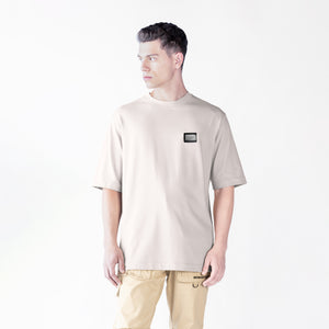 OLDINGHAM T-SHIRT OVERSIZED MEN MOONBEAM