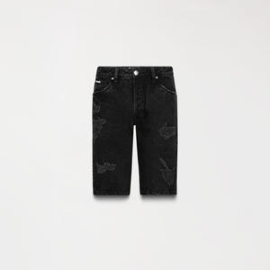 OTTERBERG DENIM SHORT MEN BLACK
