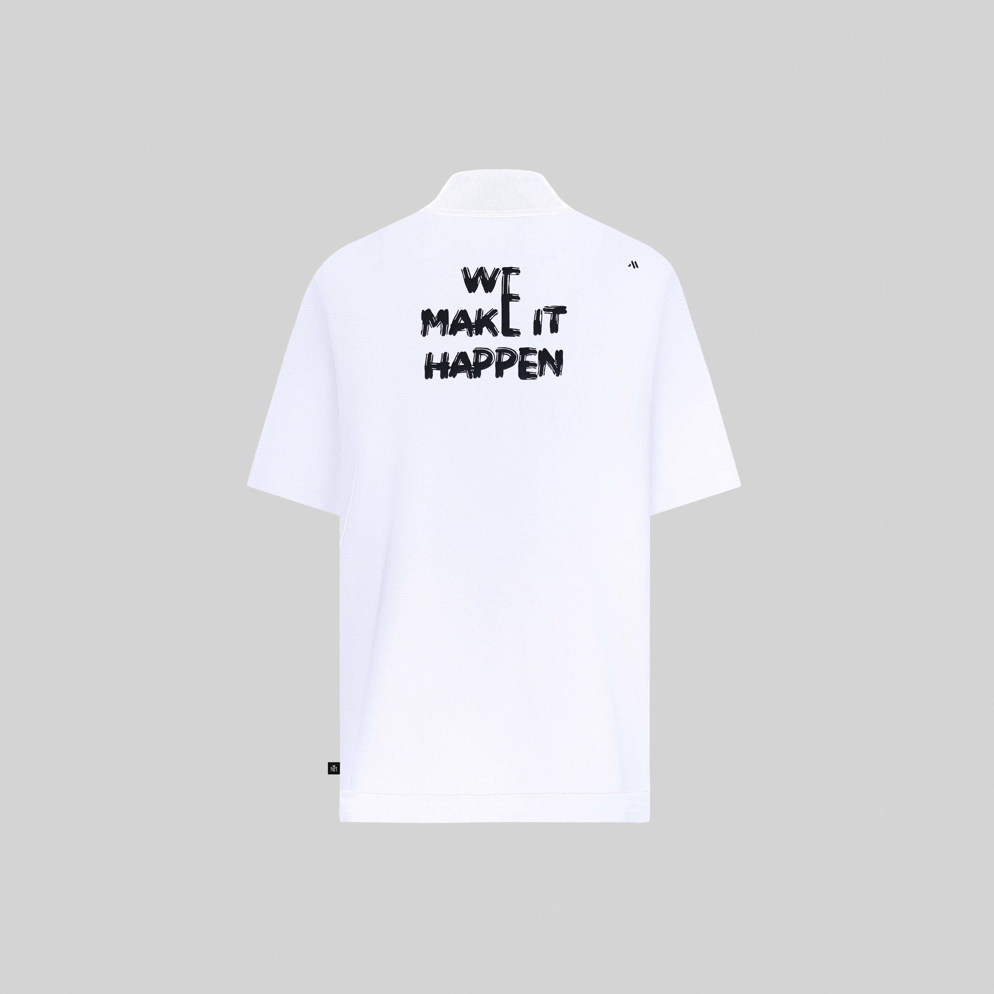 JAGUAR T-SHIRT OVERSIZE WHITE - Monastery