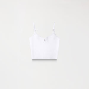 PADMA KNITTED TOP WOMEN WHITE