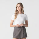PEAK T-SHIRT WOMEN WHITE