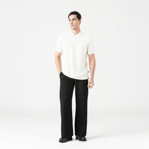 PROMETHEUS POLO MEN WHITE ASPARAGUS