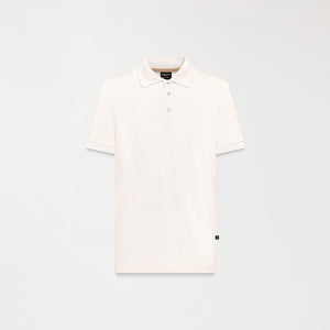 PROMETHEUS POLO MEN WHITE ASPARAGUS
