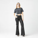 QINA CROP TOP WOMEN BLACK