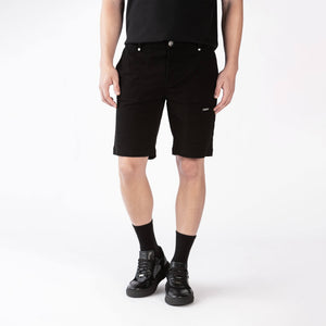 RAJ DENIM SHORT MEN BLACK