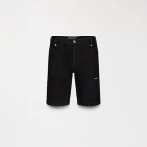 RAJ DENIM SHORT MEN BLACK