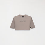 ROISIN CROP TOP WOMEN TAUPE GRAY