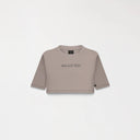 ROISIN CROP TOP WOMEN TAUPE GRAY