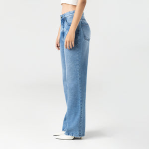 ROMY JEAN WOMEN BLUE DENIM