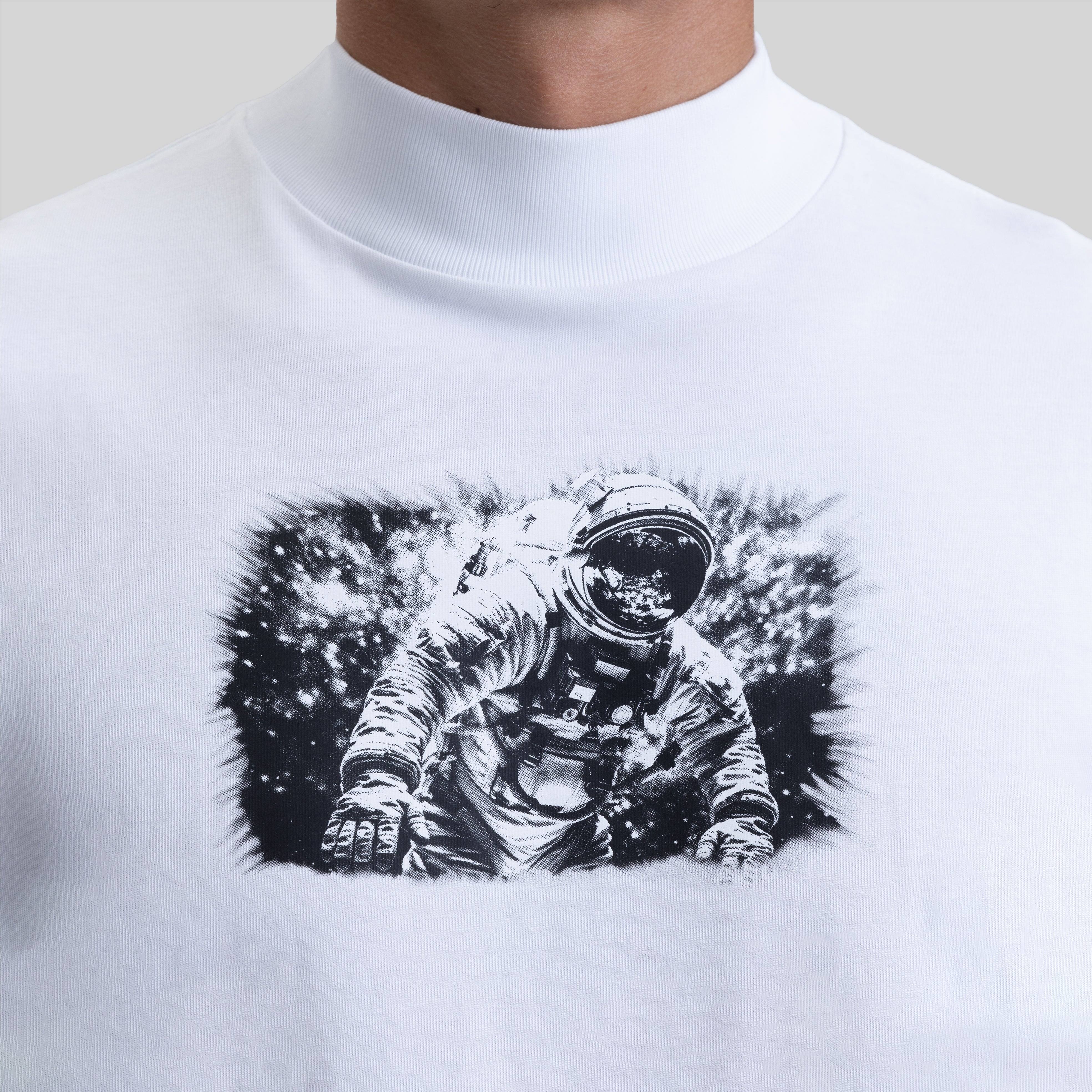 ROUGE T-SHIRT OVERSIZE WHITE - Monastery