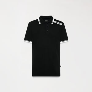 SAMUR POLO SHIRT MEN BLACK