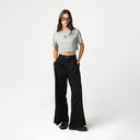 SANNAM CROP TOP WOMEN GRAY