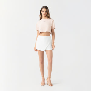SAVANNA CROP TOP WOMEN CAMEO ROSE