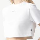 SAVANNA CROP TOP WOMEN WHITE