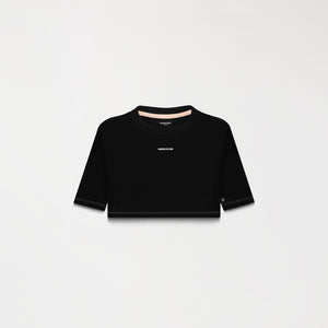 SAVANNA CROP TOP WOMEN BLACK
