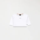 SAVANNA CROP TOP WOMEN WHITE