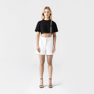 SEIKO CROP TOP WOMEN BLACK