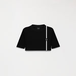 SEIKO CROP TOP WOMEN BLACK