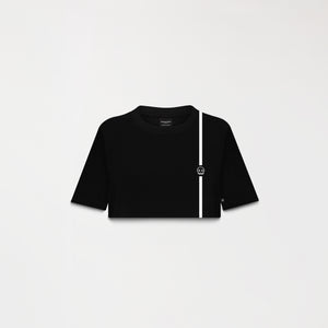 SEIKO CROP TOP WOMEN BLACK