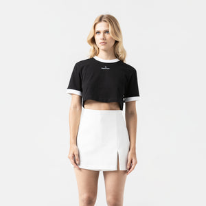 SENN CROP TOP WOMEN BLACK