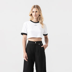 SENN CROP TOP WOMEN WHITE