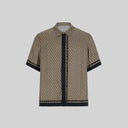 SILK SET MEN OVERSIZE SOLEIL BLACK SAFARI - Monastery