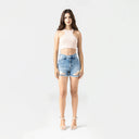 SIREN SHORT WOMEN BLUE DENIM