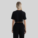 SKODA CROP TOP BLACK - Monastery