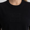 SKODA CROP TOP BLACK - Monastery