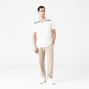 SLEPNIR T-SHIRT MEN WHITE ASPARAGUS