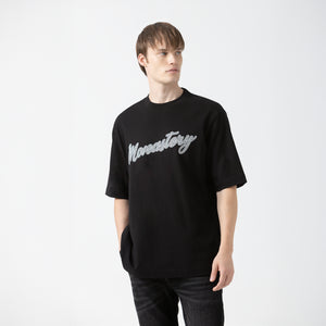 SMOKY T-SHIRT OVERSIZED MEN BLACK