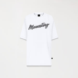 SMOKY T-SHIRT OVERSIZED MEN WHITE