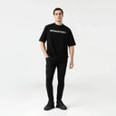 SPARTAN T-SHIRT OVERSIZED MEN BLACK
