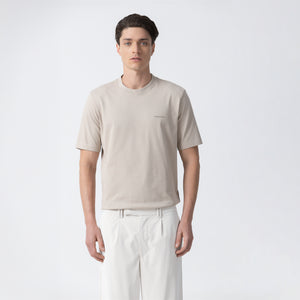 STREIFF T-SHIRT MEN TAUPE GRAY